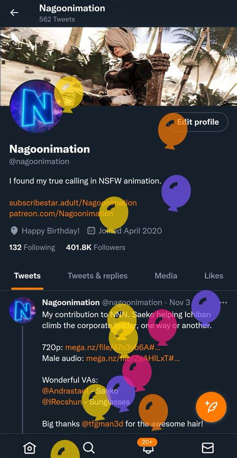 nagoonimation twitter|Twitter.